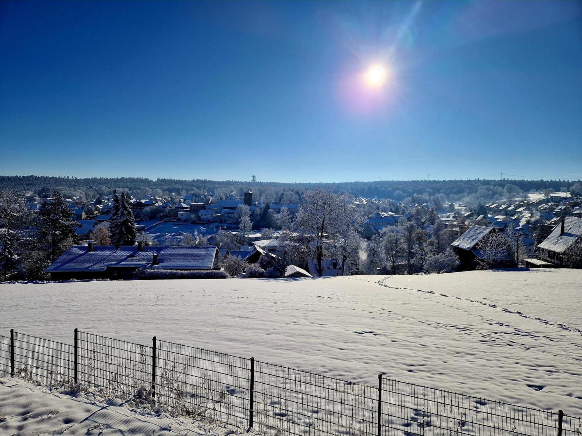 Appartamento Modernes Panorama-Domizil Schömberg Esterno foto