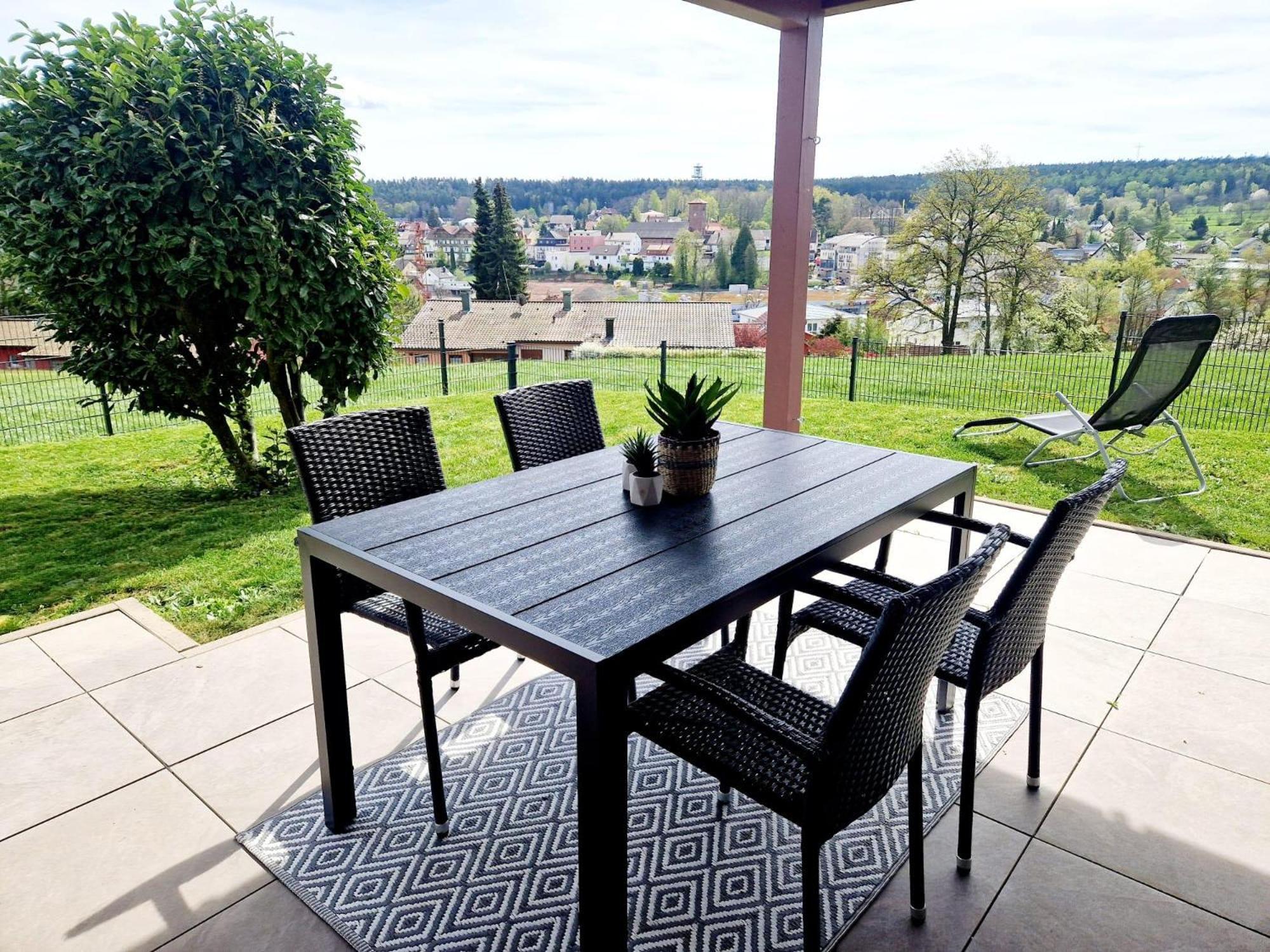 Appartamento Modernes Panorama-Domizil Schömberg Esterno foto